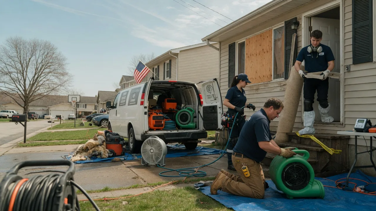 Water Damage Restoration in Corning, OH near me